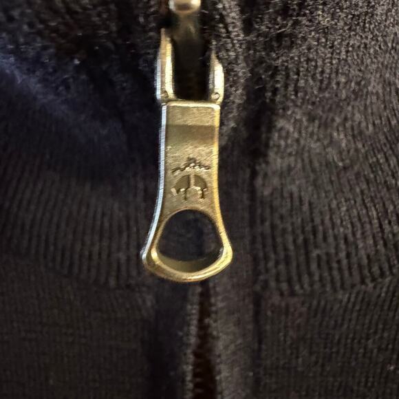 Brooks Brothers Merino Wool Half Zip Sweater Men’s Size XXL Blue Classic Preppy - Picture 5 of 10